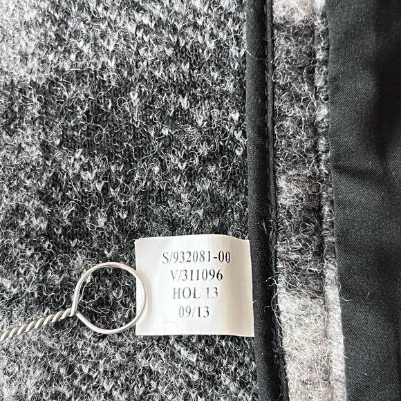 Banana Republic Heritage Womens Size 6 Black Gray Wool Blend Jacket Long Sleeve - Picture 9 of 11